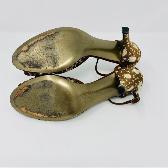 J. Crew - Patterned Peep Toe Heels (8) - Picture 5 of 9